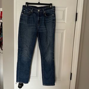 Rag and Bone Nina High Rise Ankle Cigarette jeans